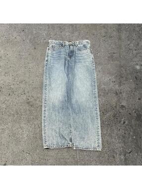 Y2k skater gap baggy stone washed denim jeans - 31x30
